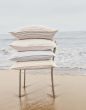 Marc O'Polo Classic fine stripe Grey mist Pillowcase 60 x 70 cm