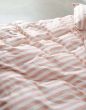 Marc O'Polo Classic Stripe Rose smoke Duvet cover 200 x 200 cm