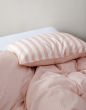 Marc O'Polo Classic Stripe Rose smoke Pillowcase 40 x 80 cm