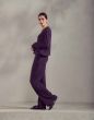Essenza Daphni Melange Purple grape Top Long Sleeve L