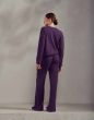 Essenza Daphni Melange Purple grape Top Long Sleeve L