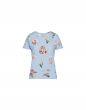 Essenza Ellen Annebella Zen blue Top Short Sleeve XS