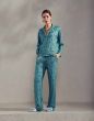Essenza Elodie Eliza Soft teal Top Long Sleeve M