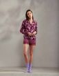 Essenza Elodie Maxime Burgundy Top Long Sleeve XL