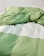 Marc O'Polo Erliv Fern green Duvet cover 140 x 220 cm