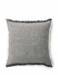 Marc O'Polo Fine Stripe Anthracite Cushion 50 x 50 cm
