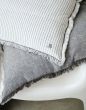 Marc O'Polo Fine Stripe Anthracite Cushion 50 x 50 cm