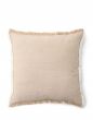 Marc O'Polo Fine Stripe Dark Sand Cushion 50 x 50 cm