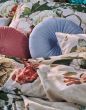 Essenza Fleur Grey Duvet cover 140 x 220