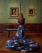 Essenza Gallery of Roses Nightblue Duvet cover 140 x 220