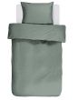Essenza Guy Sea green Duvet cover 140 x 220