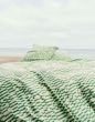 Marc O'Polo Harpa Fern green Pillowcase 40 x 40 cm