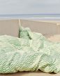 Marc O'Polo Harpa Fern green Pillowcase 40 x 40 cm
