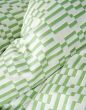 Marc O'Polo Harpa Fern green Pillowcase 40 x 40 cm