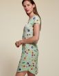 ESSENZA Isa Fiorre Subtle green Nightdress short sleeve XS