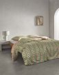 Essenza Iva Jade Green Duvet cover 140 x 220