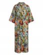 ESSENZA Juliet Roselina Surf green Kimono long XL