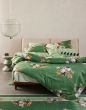 ESSENZA Laurine Shale green Duvet cover 200 x 200 cm