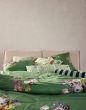 ESSENZA Laurine Shale green Duvet cover 140 x 200 cm