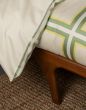 Essenza Luca Basil green Duvet cover 140 x 220