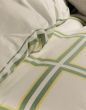 Essenza Luca Basil green Duvet cover 140 x 220