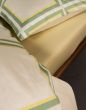 Essenza Luca Basil green Duvet cover 140 x 220