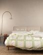 Essenza Luca Basil green Duvet cover 140 x 220
