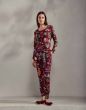 Essenza Luyza Marigold Burgundy Top Long Sleeve L