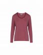 Essenza Luyza Uni Mauve Top Long Sleeve XS