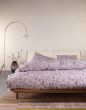 Essenza Maribel Pale purple Duvet cover 155 x 220