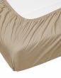 Essenza Minte Taupe Fitted sheet 200 x 200