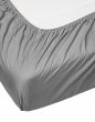 ESSENZA Minte Global grey Fitted sheet 80 x 200 cm