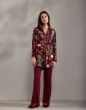 Essenza Nora Uni Burgundy Trousers long L