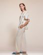 ESSENZA Nora Uni Vanilla Trousers long XS