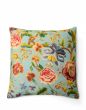 ESSENZA Roselina Surf green Cushion 50 x 50 cm