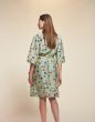 ESSENZA Sarai Fiorre Subtle green Kimono short M
