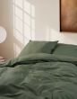 Marc O'Polo Senja Dark green ivy Pillowcase 60 x 70