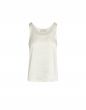 ESSENZA Shelby satin Uni Vanilla Top sleeveless XS