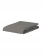 ESSENZA The Perfect Organic Jersey Steel grey Topper fitted sheet 180-200 x 200-220 cm