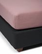ESSENZA The Perfect Organic Jersey Woodrose Topper fitted sheet 90-100 x 200-220 cm
