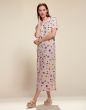ESSENZA Titia Fiorre Pale lilac Nightdress short sleeve XL