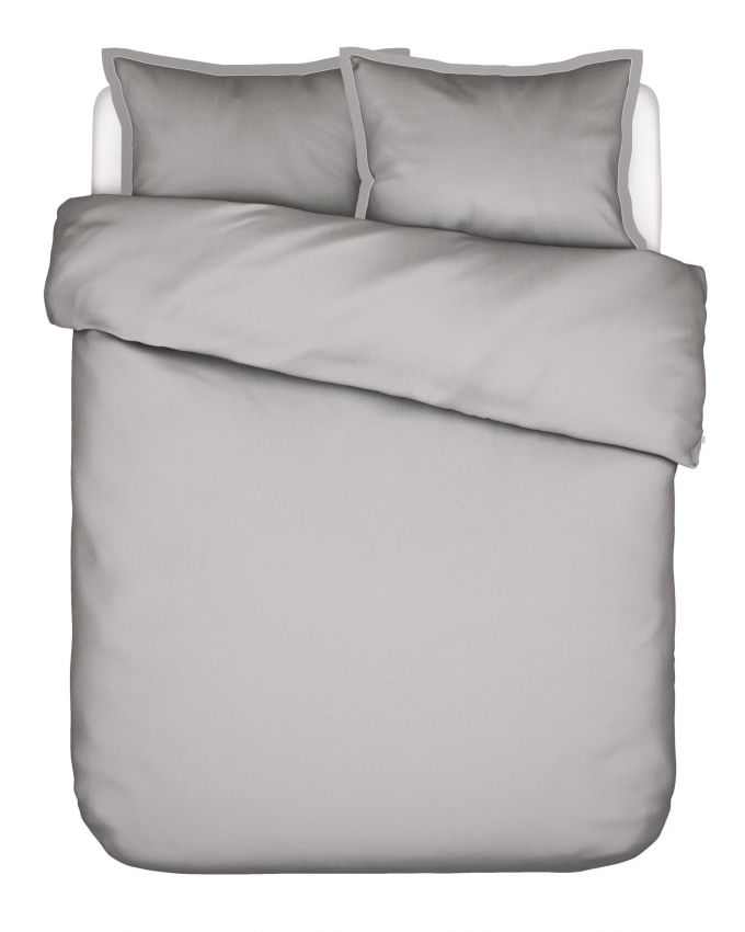 ESSENZA Aziza Cloud grey Duvet cover 200 x 220 cm