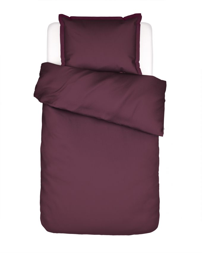 Essenza Aziza Mauve wine Duvet cover 140 x 220