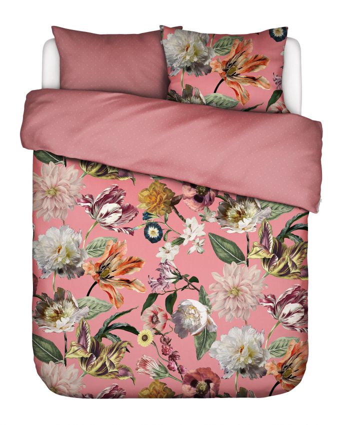 ESSENZA Filou Summer mauve Duvet cover 200 x 200 cm