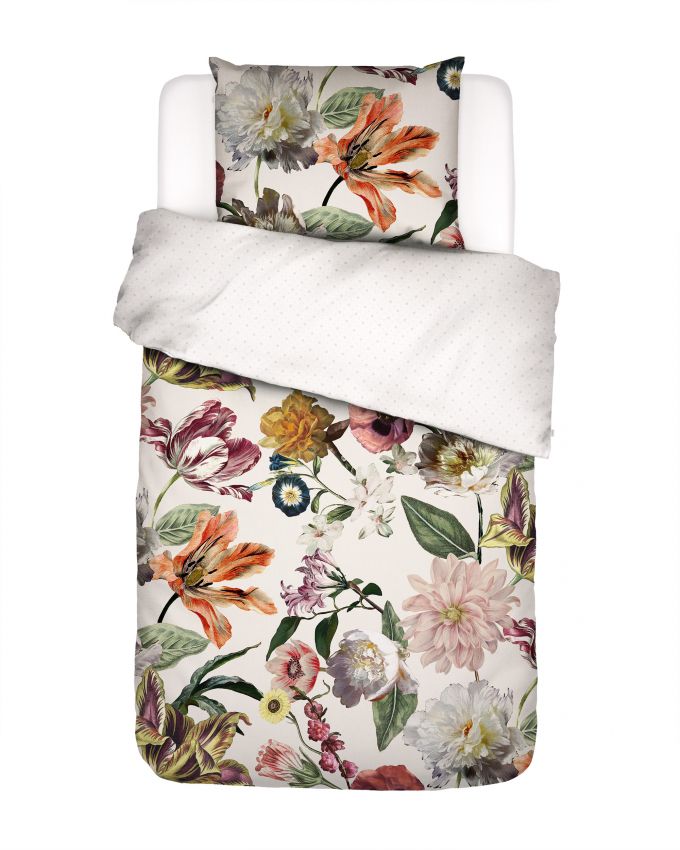 ESSENZA Filou White Duvet cover 155 x 220 cm