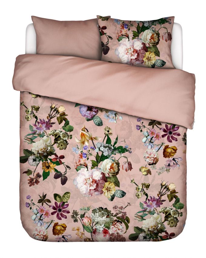 ESSENZA Fleur Evening rose Duvet cover 200 x 200 cm