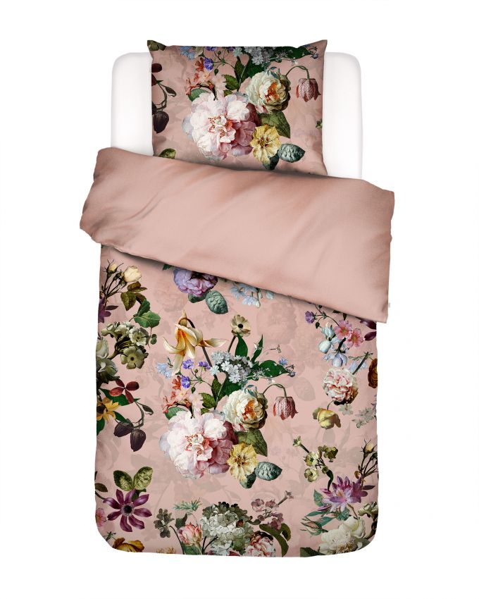 ESSENZA Fleur Evening rose Duvet cover 140 x 200 cm