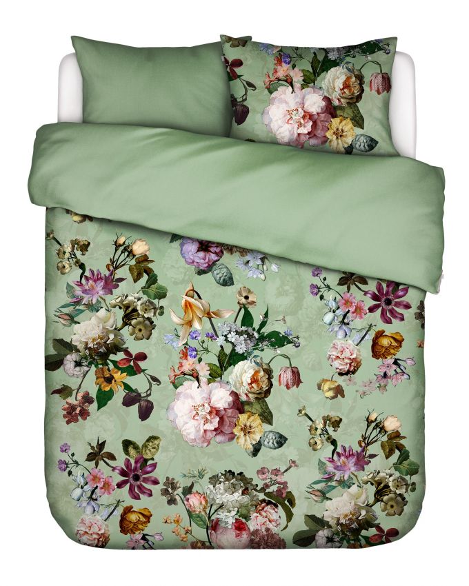 ESSENZA Fleur Quiet green Duvet cover 200 x 200 cm