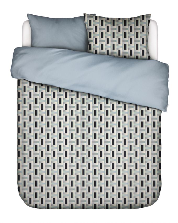 ESSENZA Ilori Pearl grey Duvet cover 200 x 200 cm