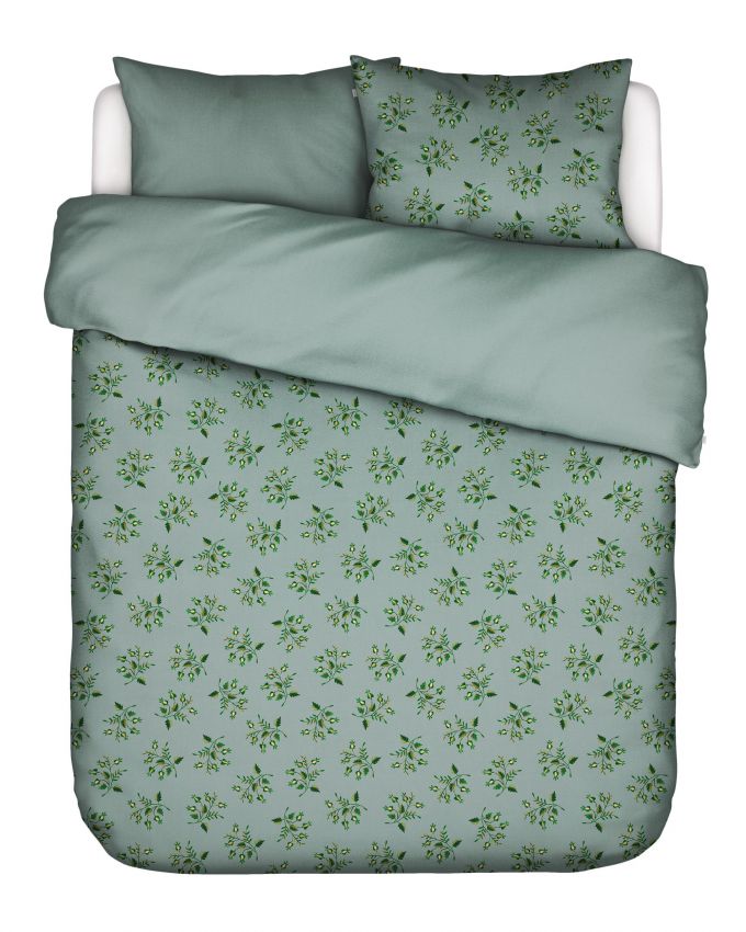 ESSENZA Jolien Surf green Duvet cover 240 x 220 cm